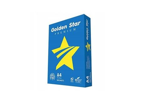 Папір для друку GOLDEN STAR A4 80 г/м2, 500 арк./уп.